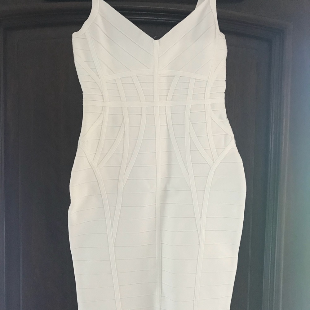 House of CB Small White Bandage dress